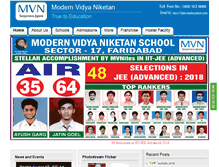 Tablet Screenshot of mvneducation.com
